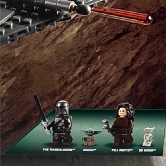 Lego NWT Star War 75325 The Mandalorian's N-1 Starfighter New In Box Building - Picture 6 of 16